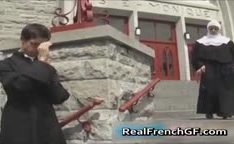 Sacanagem freira francesa fodida no mato