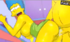 Marge Simpsons dando cu na cozinha